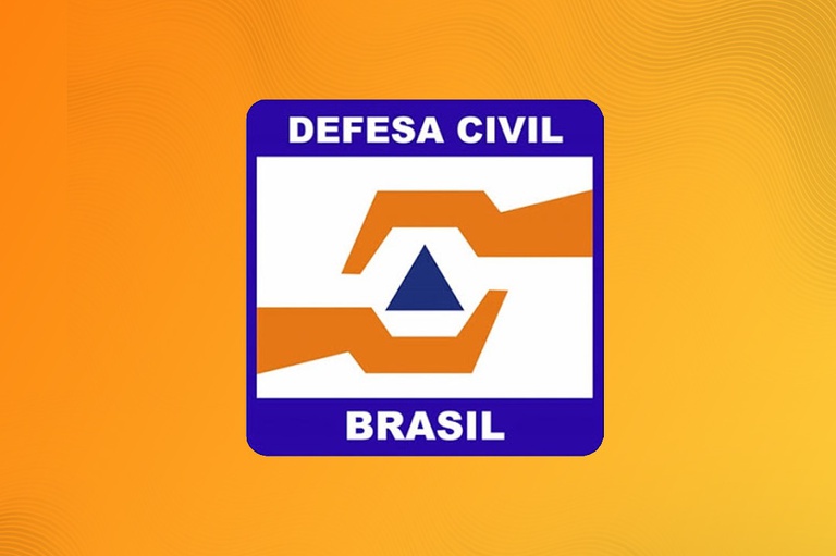 Placa da defesa civil