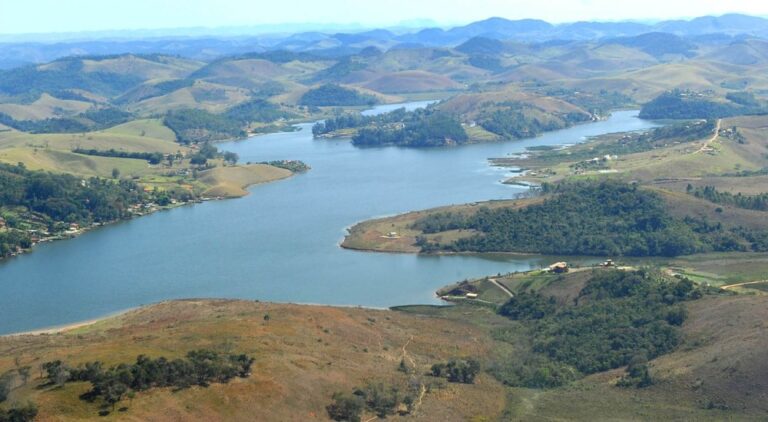 des da represa Dr. João Penido e do Ribeirão Espírito Santo (Foto: Cesama).