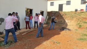 Profissionais participam de qualificação para análise de solo. (Foto: Prefeitura de Tapira)