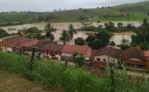 Várias comunidades rurais foram afetadas pelas chuvas em Minas. (Foto: Faemg)