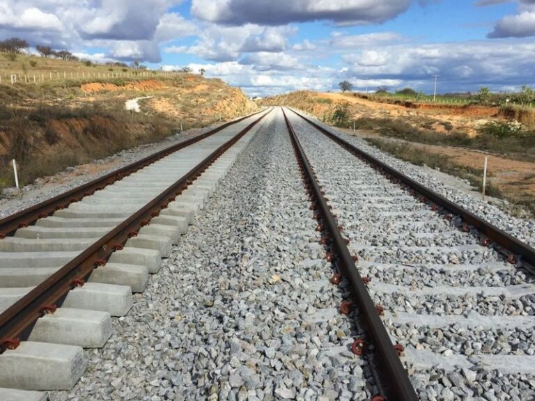 Ramal ferroviário terá 308 quilômetros de extensão. (Foto: Seinfra)